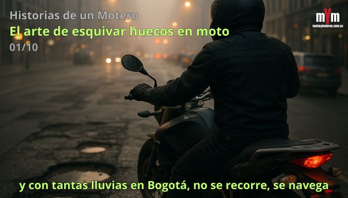 Historias de un Motero 02/10: El arte de esquivar huecos en moto